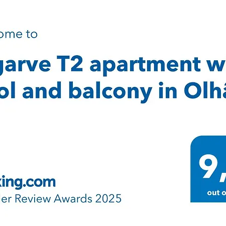 Algarve T2 With Pool And Balcony In Apartment *